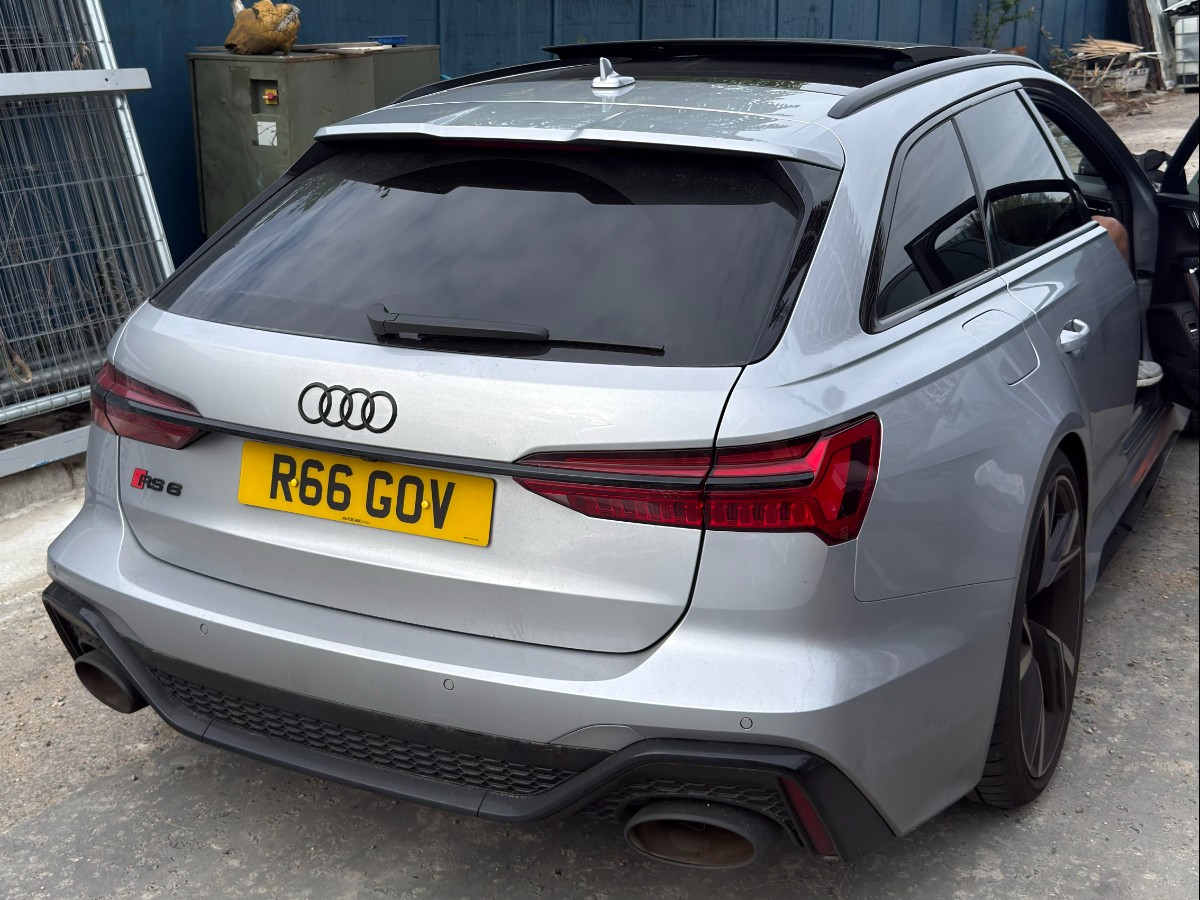 Audi RS6 — Non-fault collision