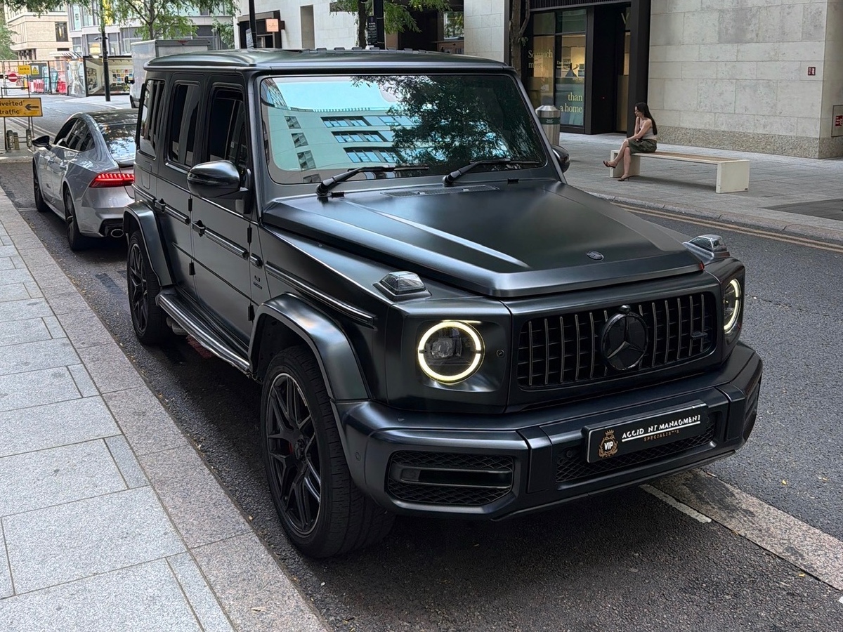 Mercedes G63 — Non-fault collision